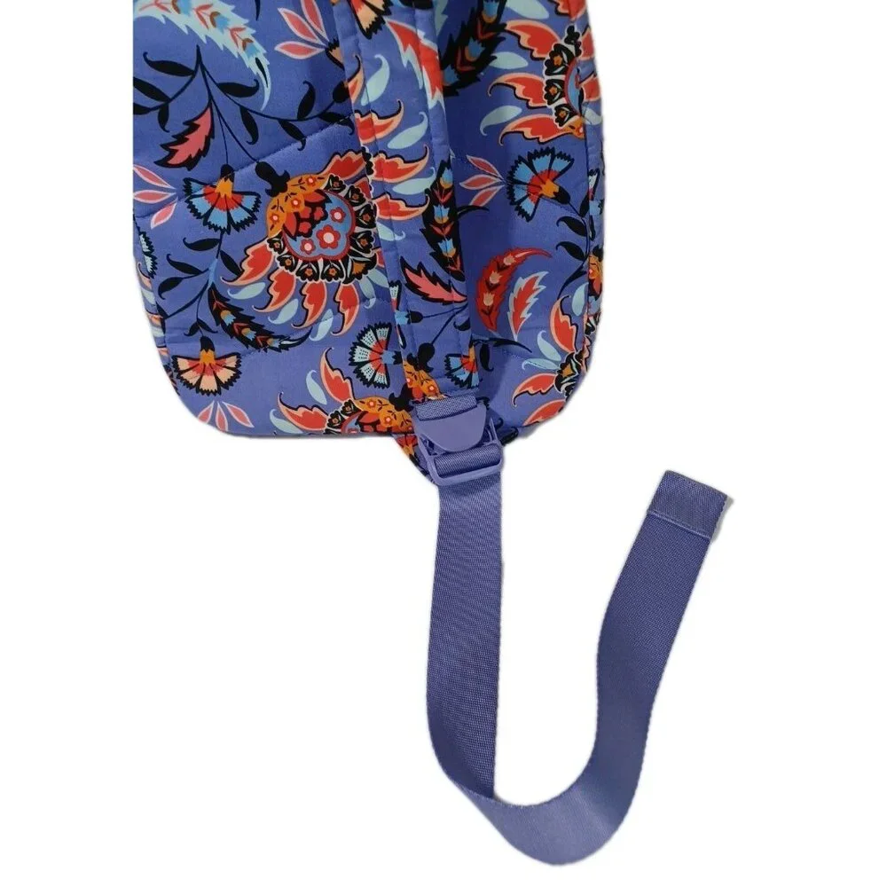 VERA BRADLEY Essential Compact Sling Backpack Bag 27611 Mural Garden - Picture 4 of 5